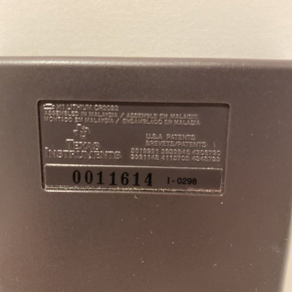 Vintage 1996 Texas Instruments BA II Plus Calculator Advanced Business Analyst - Picture 6 of 9